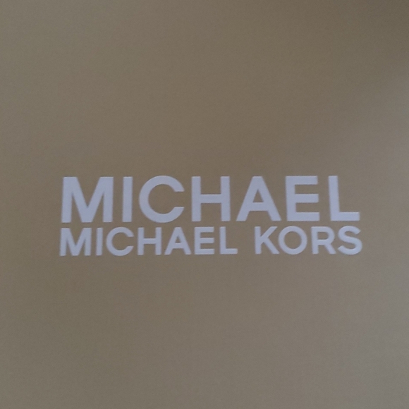 NWIB Michael Michael Kors Blaze Hemp Tan Leather Peep Toe Bootie/ Heels Size 10M - Picture 3 of 5